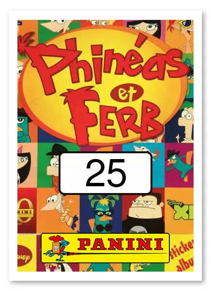 Phineas & Ferb - Sticker n°25