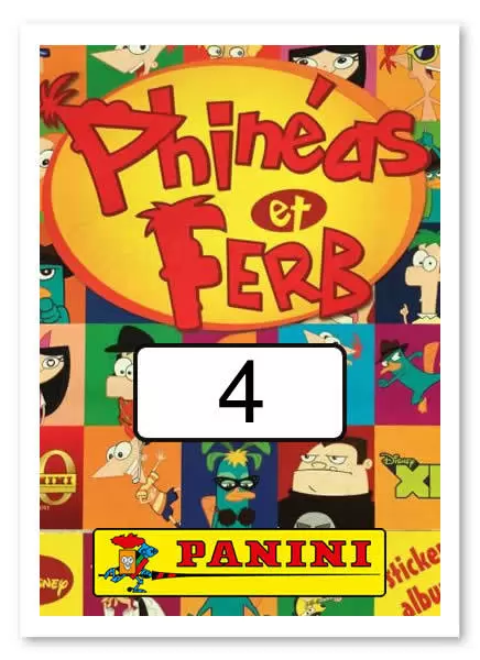 Phineas & Ferb - Sticker n°4