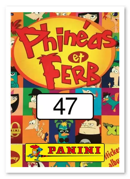 Phineas & Ferb - Sticker n°47