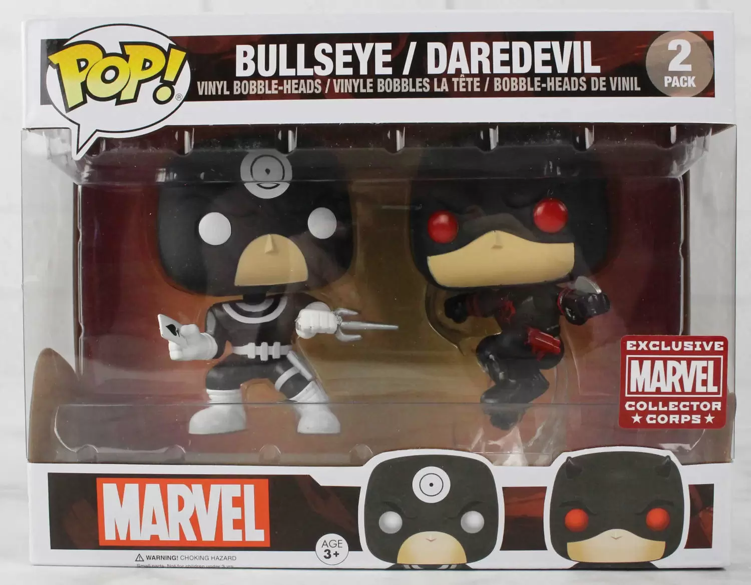 POP! MARVEL - Marvel Collector Corps: Bullseye & Daredevil (2-Pack)