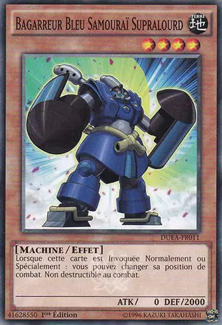 L\'Alliance des Duellistes DUEA - Bagarreur Bleu Samouraï Supralourd