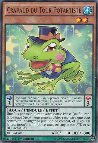 L\'Alliance des Duellistes DUEA - Crapaud du Tour Potartiste