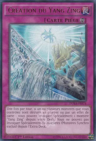 L\'Alliance des Duellistes DUEA - Création du Yang Zing