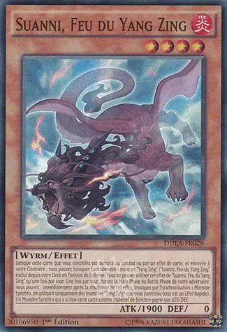 L\'Alliance des Duellistes DUEA - Suanni, Feu du Yang Zing