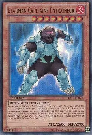 Le Jugement de la Lumière JOTL - Bearman Capitaine Entraîneur