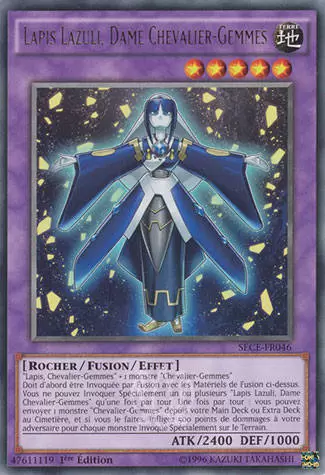Les Secrets de l\'Eternité SECE - Lapis Lazuli, Dame Chevalier-Gemmes