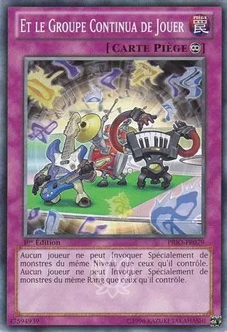 Origine Primitive PRIO - Et le Groupe Continua de Jouer