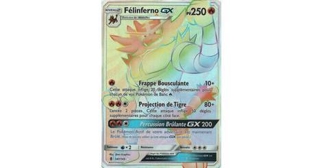 Felinferno Gx Carte Pokemon 147 145 Gardiens Ascendants