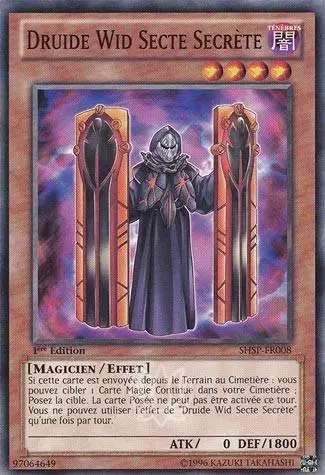 Spectres de l\'Ombre SHSP - Druide Wid Secte Secrète