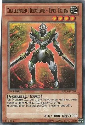 L\'Ascension des Abysses ABYR - Challenger Héroïque - Épée Extra