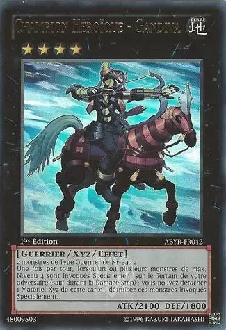 L\'Ascension des Abysses ABYR - Champion Héroïque - Gandiva