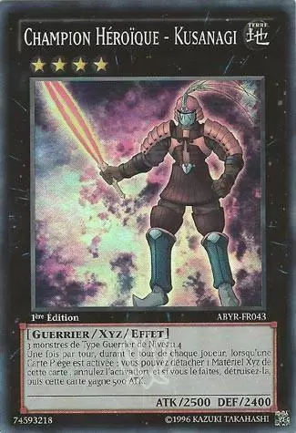 L\'Ascension des Abysses ABYR - Champion Héroïque - Kusanagi