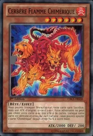 Le Feu du Cosmos CBLZ - Cerbère Flamme Chimérique
