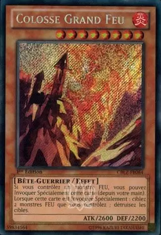Le Feu du Cosmos CBLZ - Colosse Grand Feu