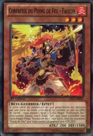 Le Feu du Cosmos CBLZ - Confrérie du Poing de Feu - Faucon