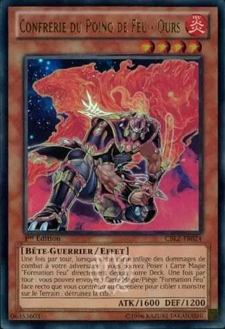 Le Feu du Cosmos CBLZ - Confrérie du Poing de Feu - Ours