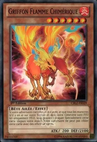 Le Feu du Cosmos CBLZ - Griffon Flamme Chimérique