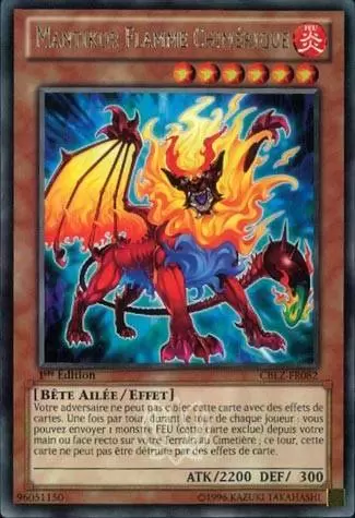 Le Feu du Cosmos CBLZ - Mantikor Flamme Chimérique