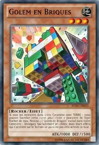 Le Retour du Duelliste REDU - Golem en Briques