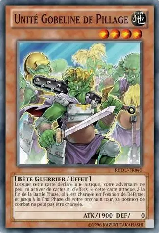 Le Retour du Duelliste REDU - Unité Gobeline de Pillage