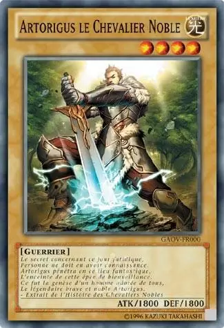 Le Seigneur de la Galaxie GAOV - Artorigus le Chevalier Noble