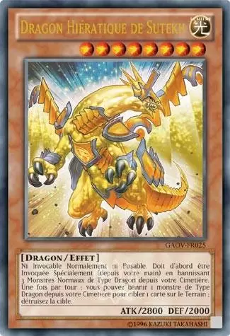 Le Seigneur de la Galaxie GAOV - Dragon Hiératique de Sutekh