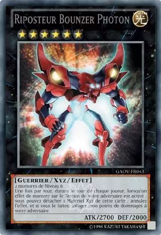 Le Seigneur de la Galaxie GAOV - Riposteur Bounzer Photon