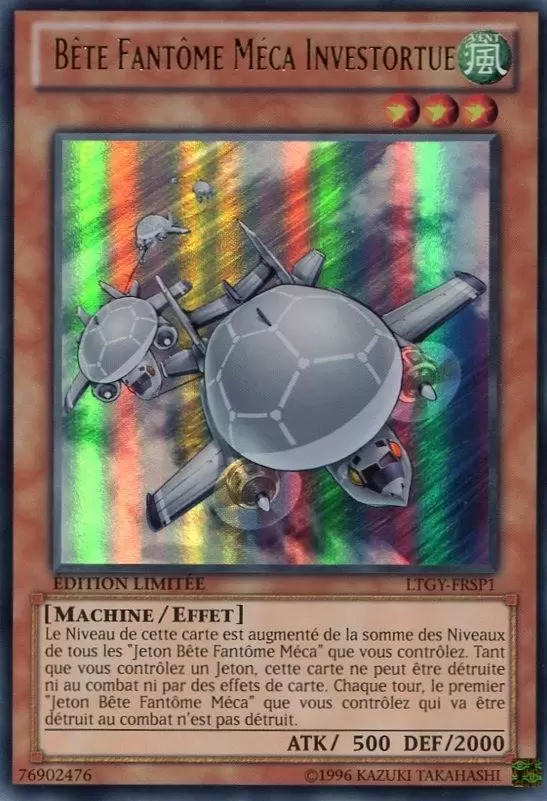 Le Seigneur de la Galaxie Tachyon LTGY - Bêtes Fantôme Méca Investortue