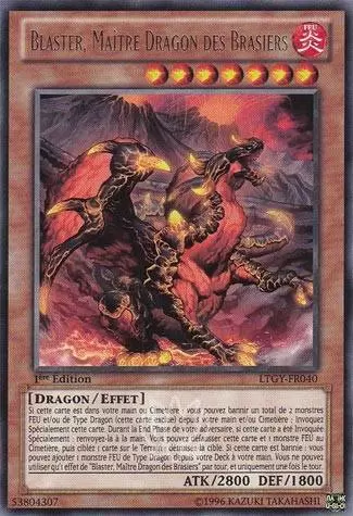 Le Seigneur de la Galaxie Tachyon LTGY - Blaster, Maître Dragon des Brasiers
