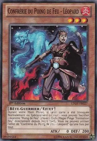 Le Seigneur de la Galaxie Tachyon LTGY - Confrérie du Poing de Feu - Léopard