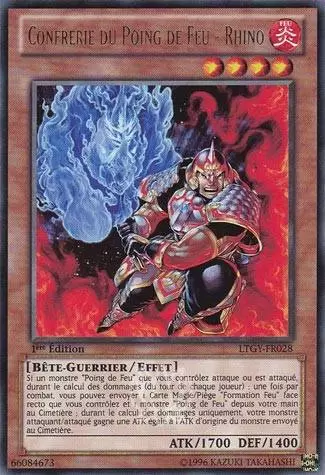 Le Seigneur de la Galaxie Tachyon LTGY - Confrérie du Poing de Feu - Rhino