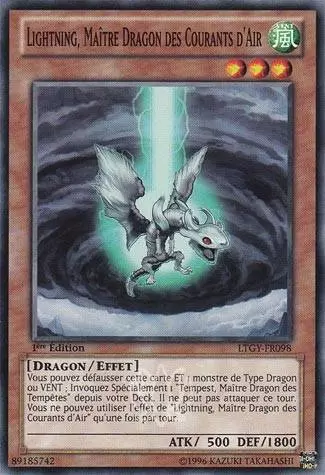 Le Seigneur de la Galaxie Tachyon LTGY - Lightning, Maître Dragon des Courants d\'Air