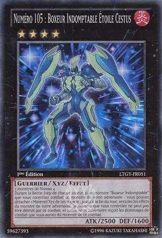 Le Seigneur de la Galaxie Tachyon LTGY - Numéro 105 : Boxeur Indomptable Étoile Cestus