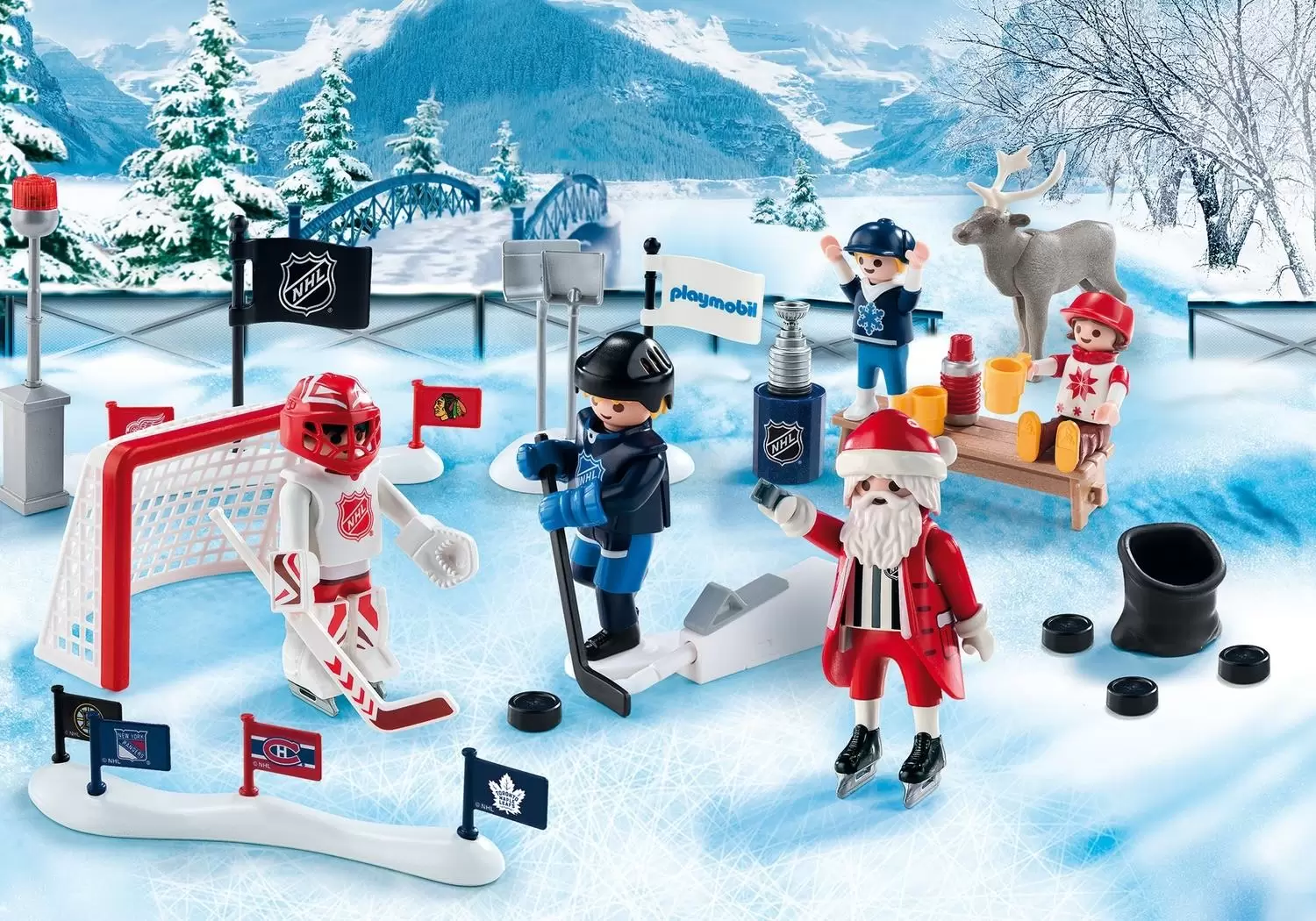 Playmobil advent calendars - NHL Advent Calendar - Rivalry on the Pond
