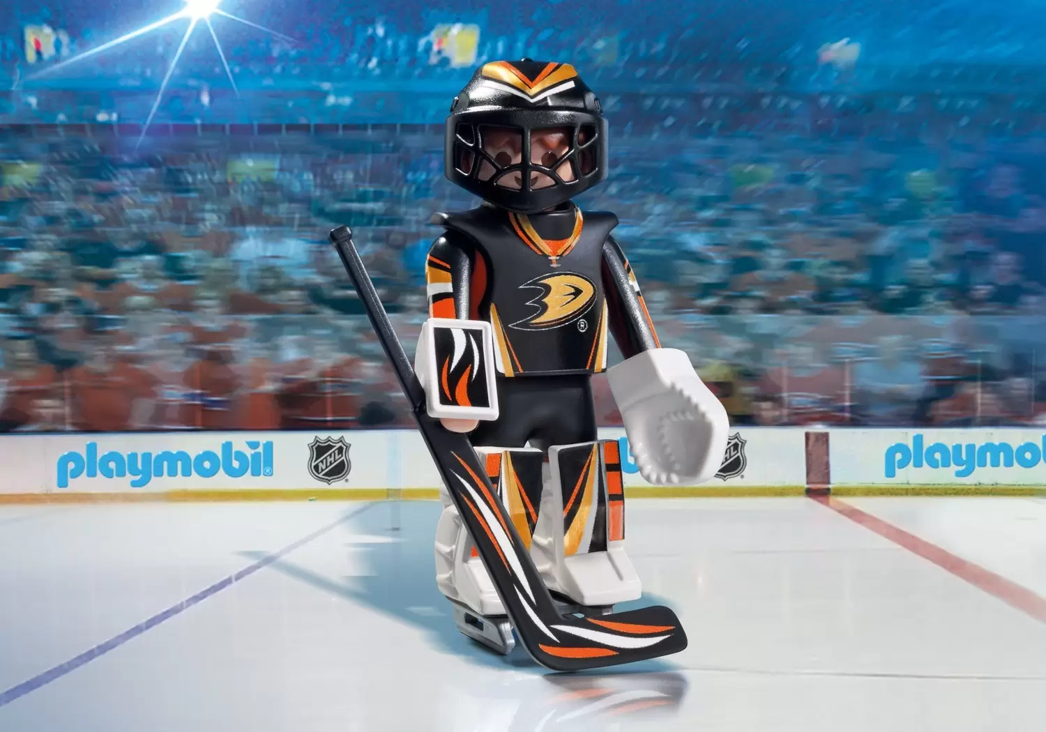 Playmobil Hockey sur Glace - NHL - NHL Anaheim Ducks: Gardien