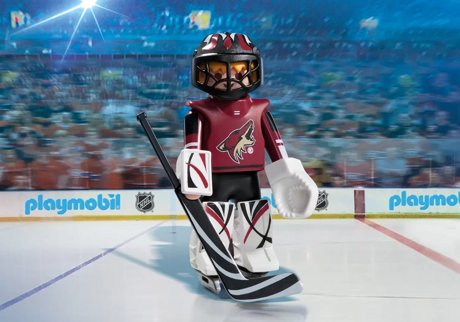 Playmobil Hockey sur Glace - NHL - NHL Arizona Coyotes : Gardien