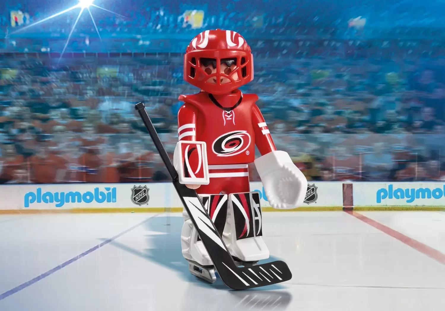Playmobil Hockey sur Glace - NHL - NHL Carolina Hurricanes : Gardien