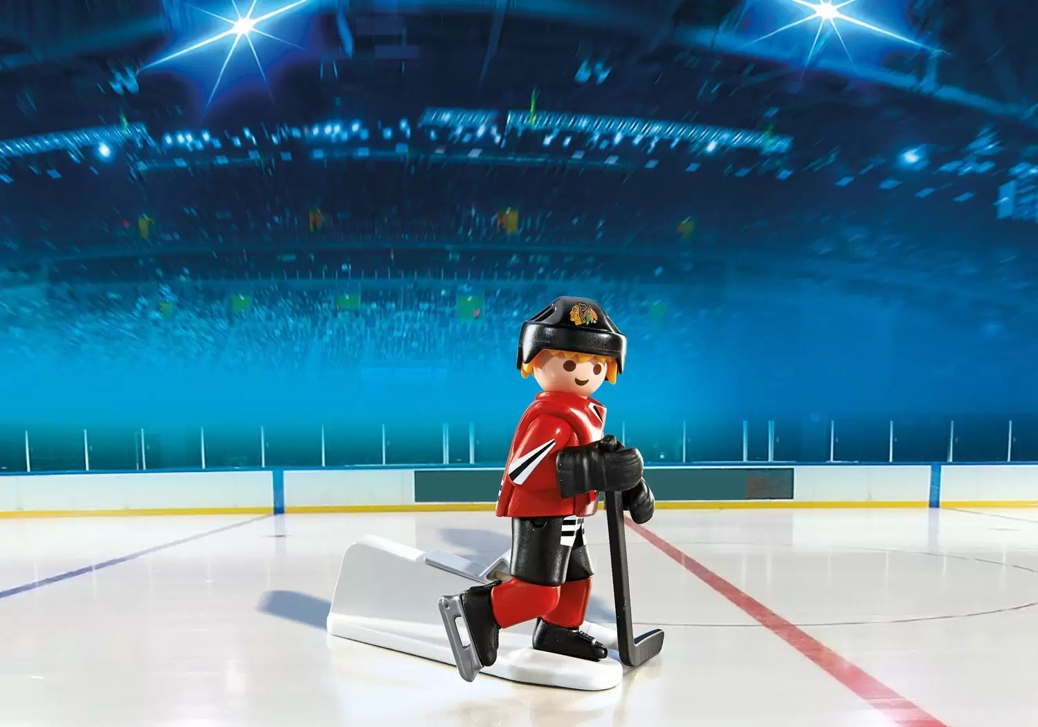 Playmobil Hockey sur Glace - NHL - NHL Chicago Blackhawks : Joueur