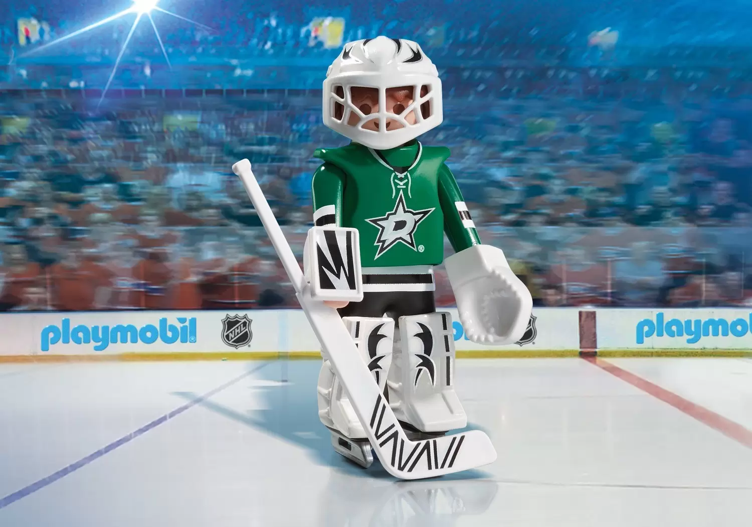 Playmobil Hockey sur Glace - NHL - NHL Dallas Stars : Gardien