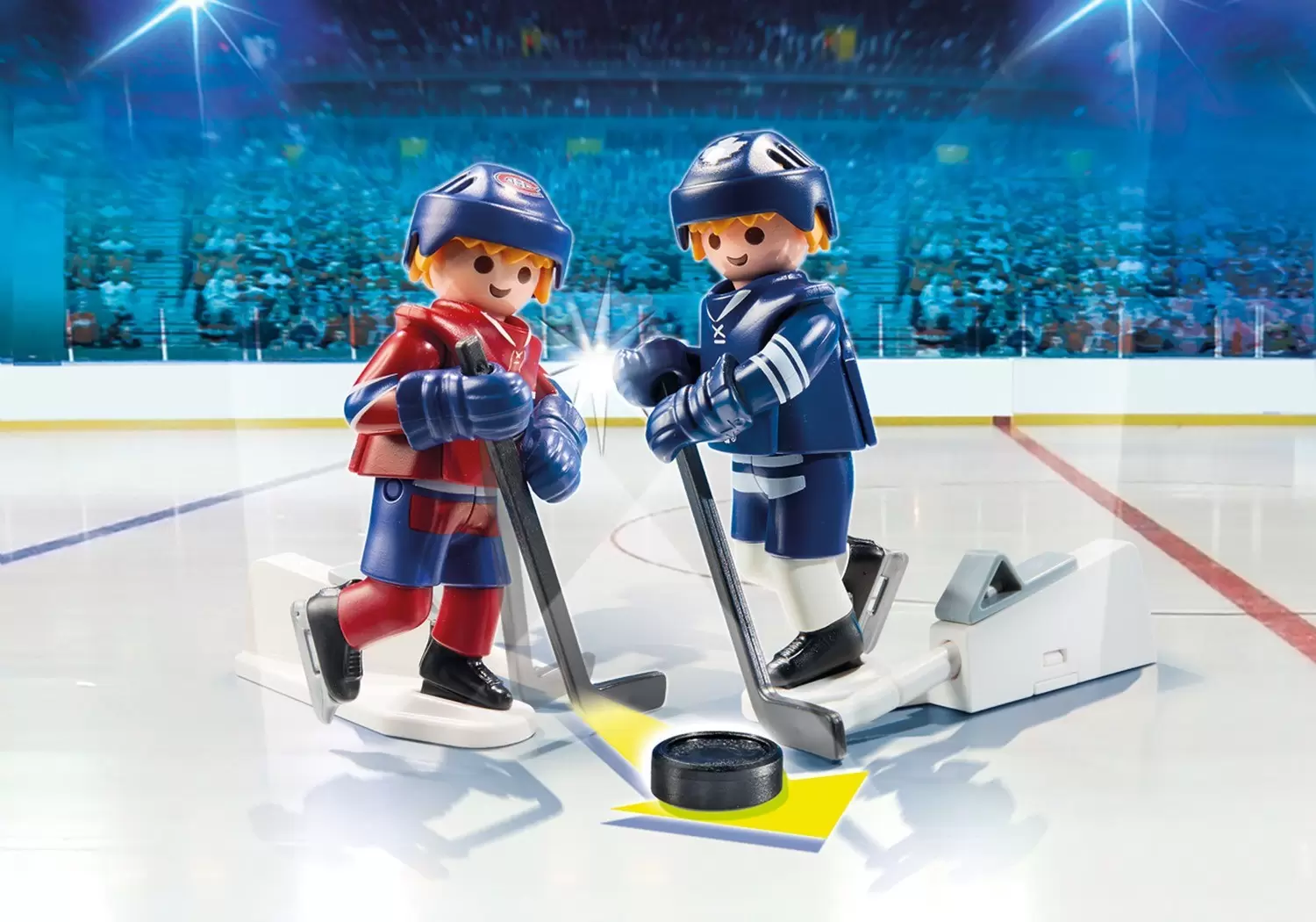 Playmobil Hockey sur Glace - NHL - NHL Montreal Canadiens vs Blister Toronto Maple Leafs