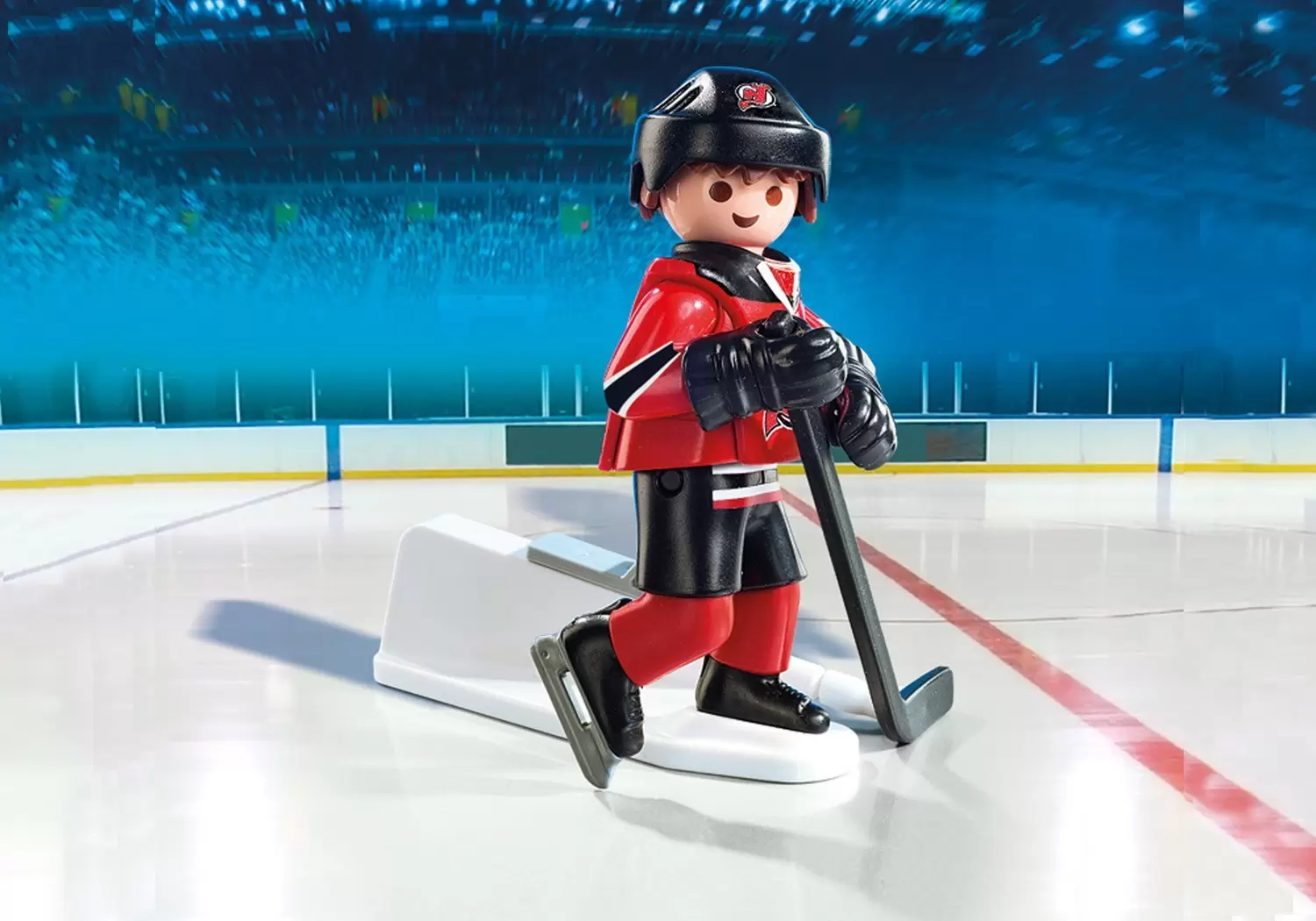 Playmobil Hockey sur Glace - NHL - NHL New Jersey Devils : Joueur