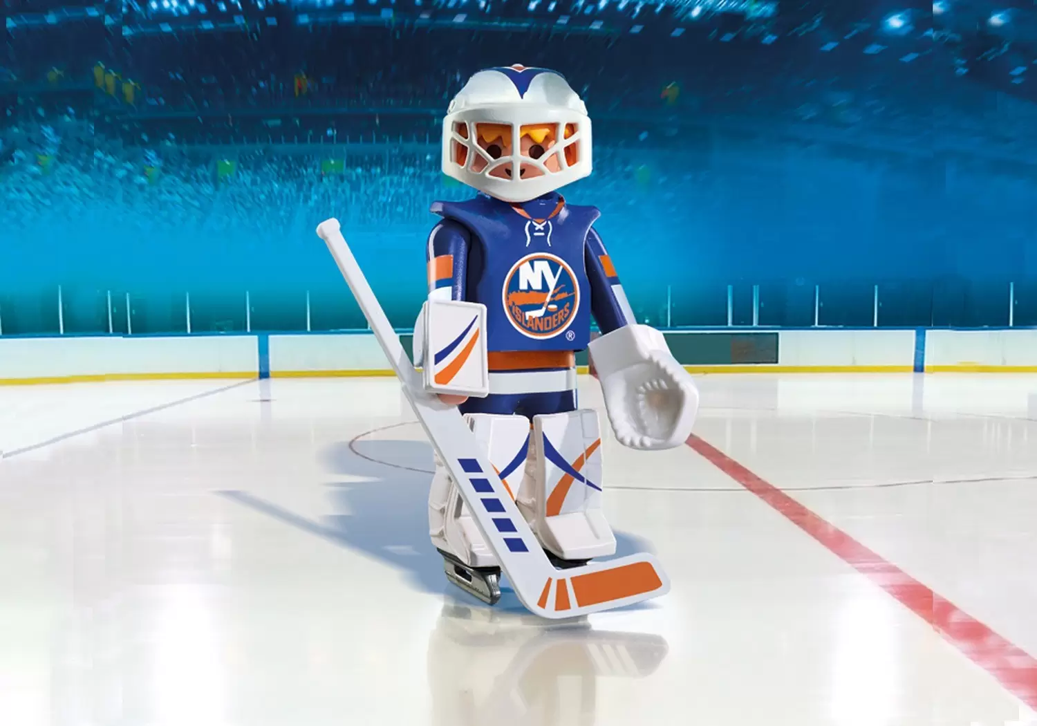 Playmobil Hockey sur Glace - NHL - NHL New York Islanders : Gardien