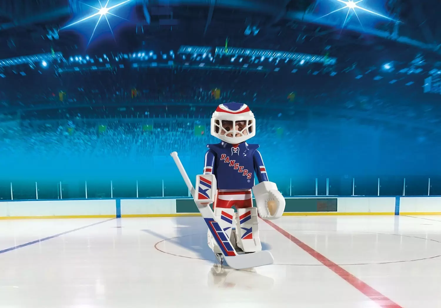 Playmobil Hockey sur Glace - NHL - NHL New York Rangers : Gardien