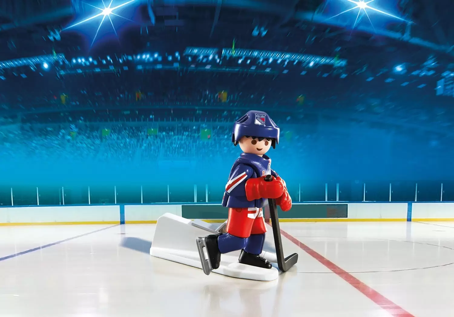 Playmobil Hockey sur Glace - NHL - NHL New York Rangers : Joueur