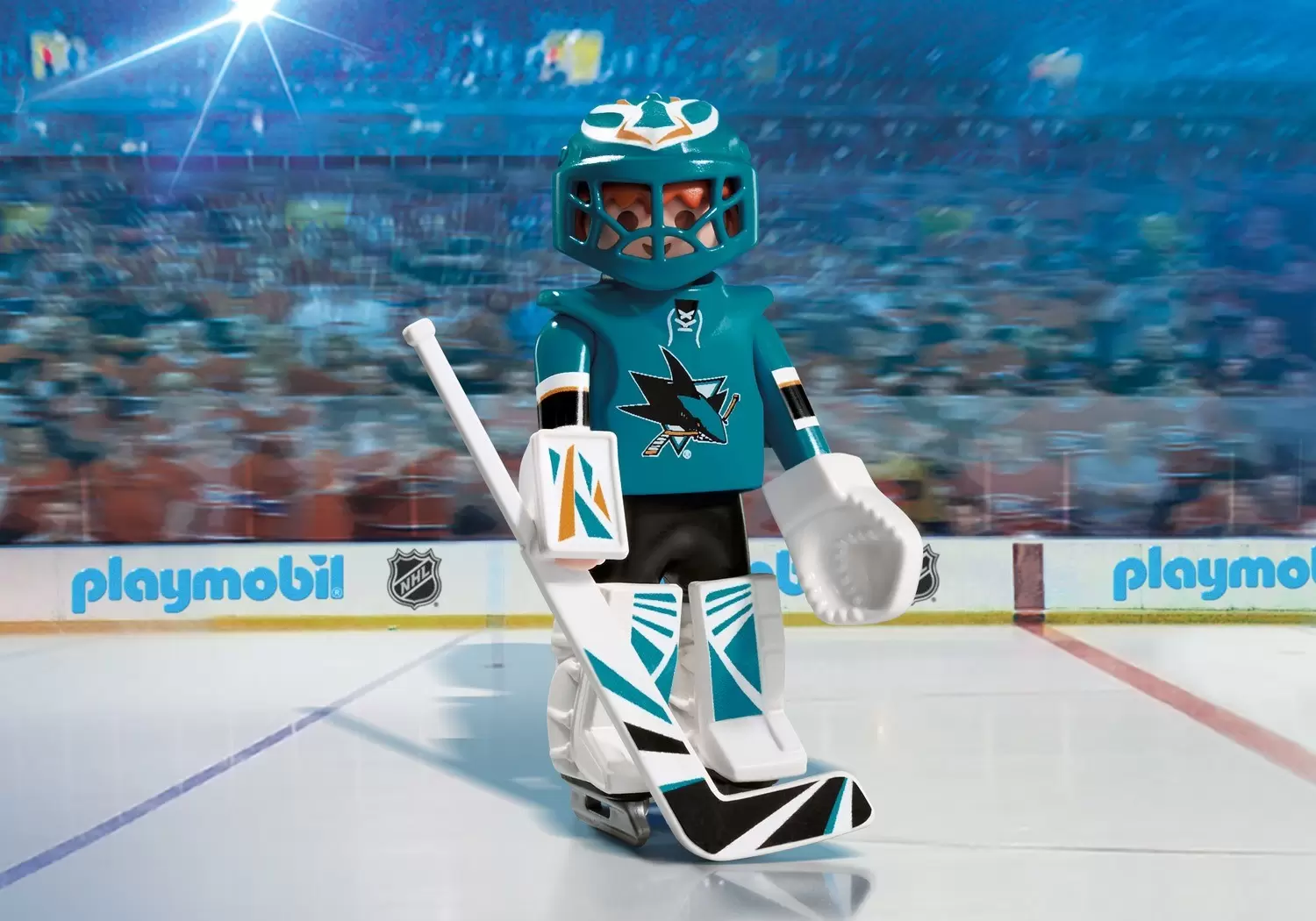 NHL Playmobil - NHL San Jose Sharks Goalie