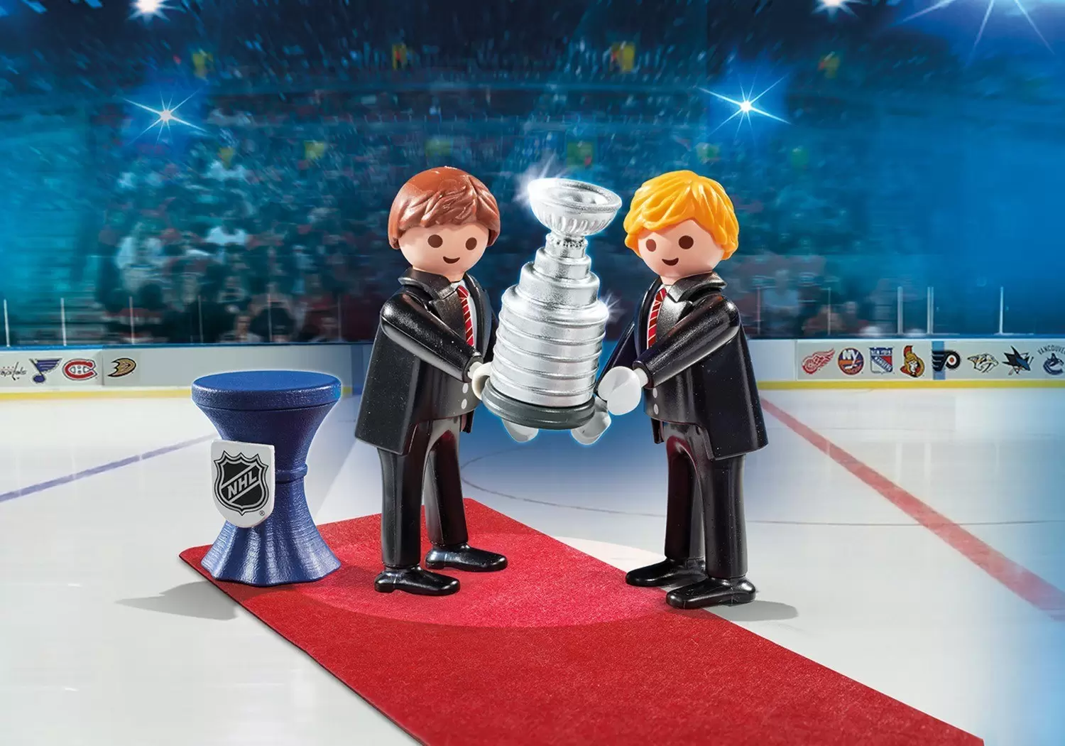 NHL Playmobil - NHL Stanley Cup presentation set