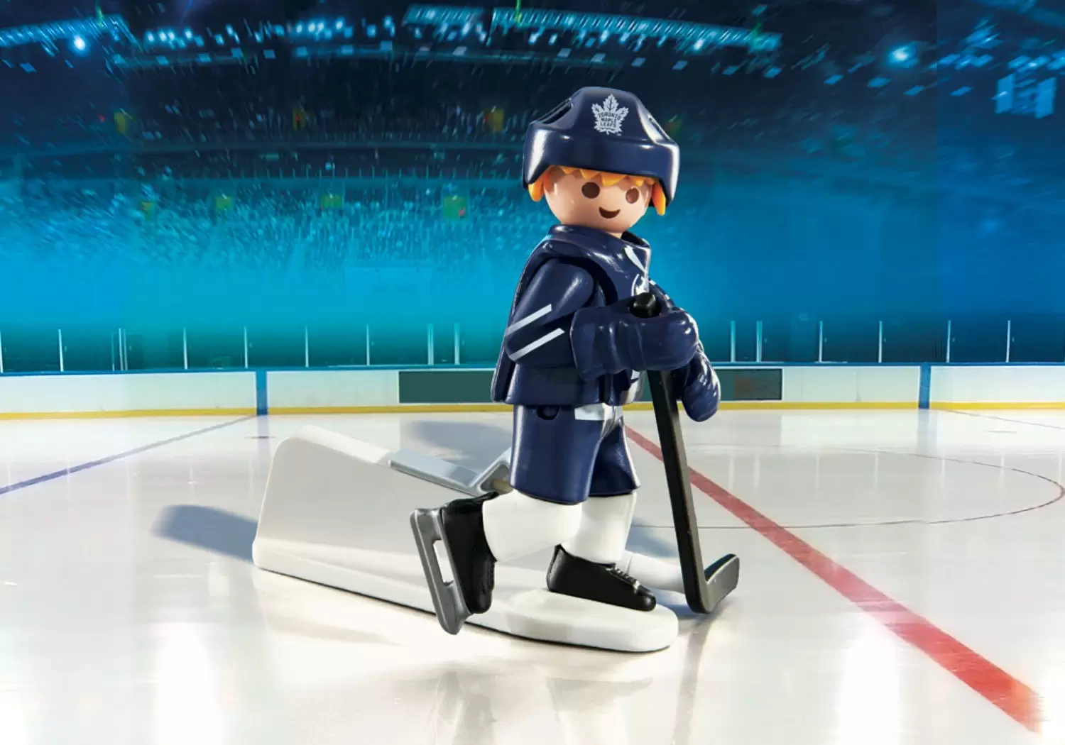 Playmobil Hockey sur Glace - NHL - NHL Toronto Maple Leafs : Joueur