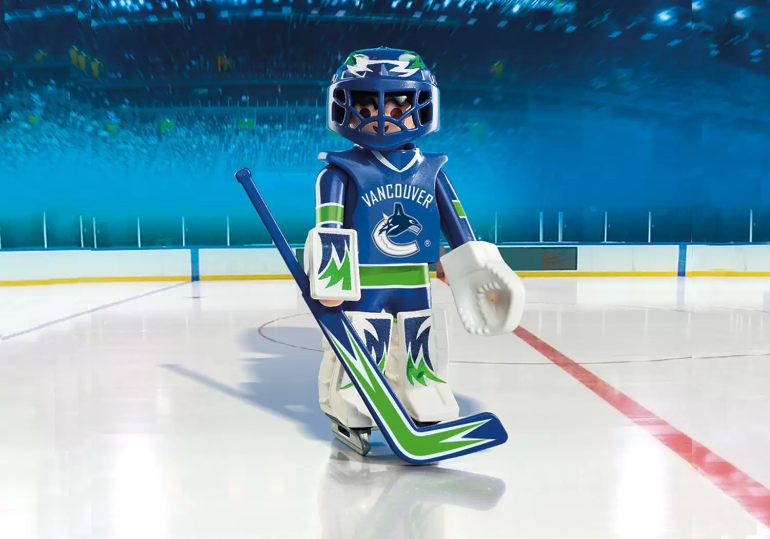 Playmobil Hockey sur Glace - NHL - NHL Vancouver Canucks : Gardien