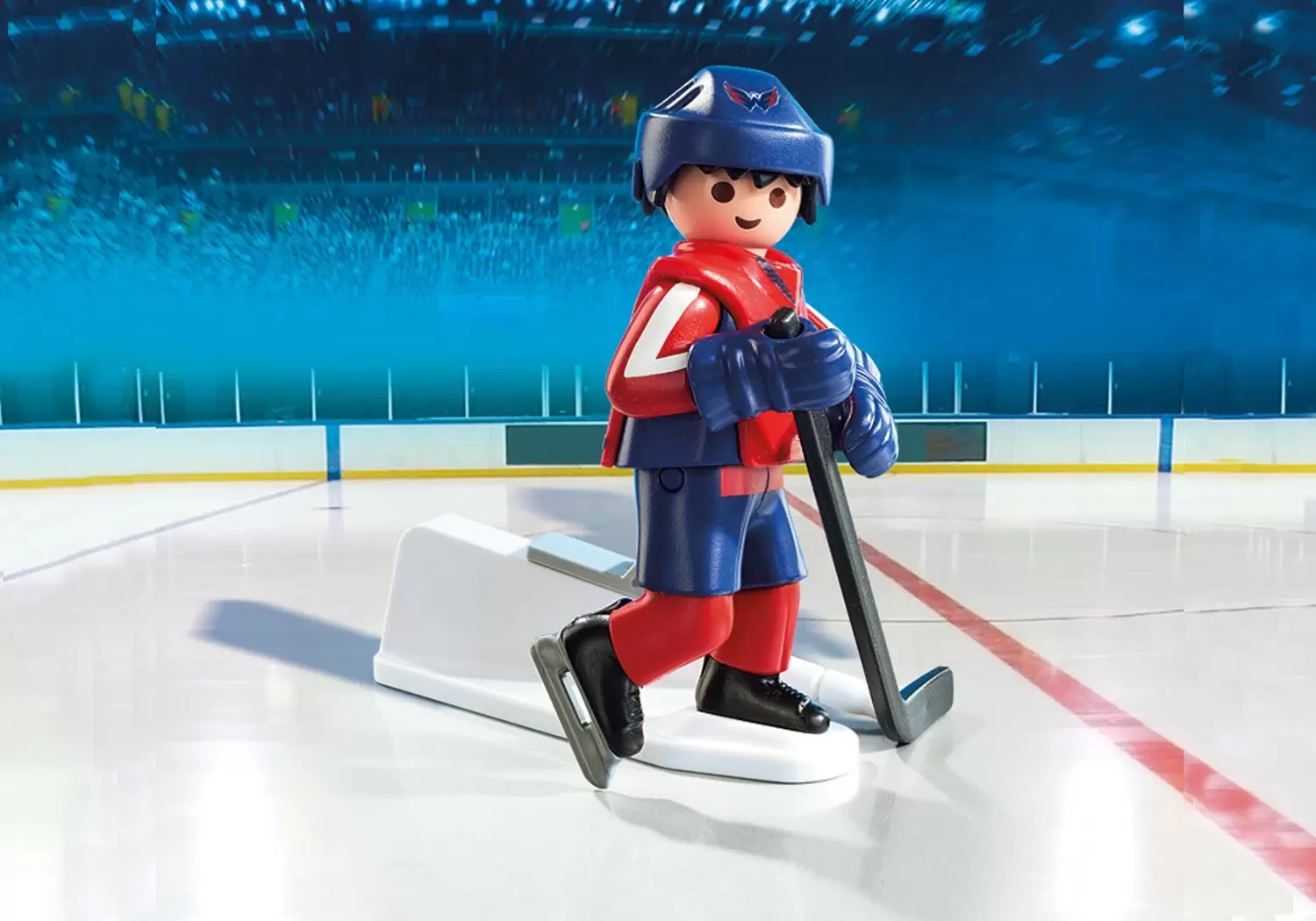 Playmobil Hockey sur Glace - NHL - NHL Washington Capitals : Joueur