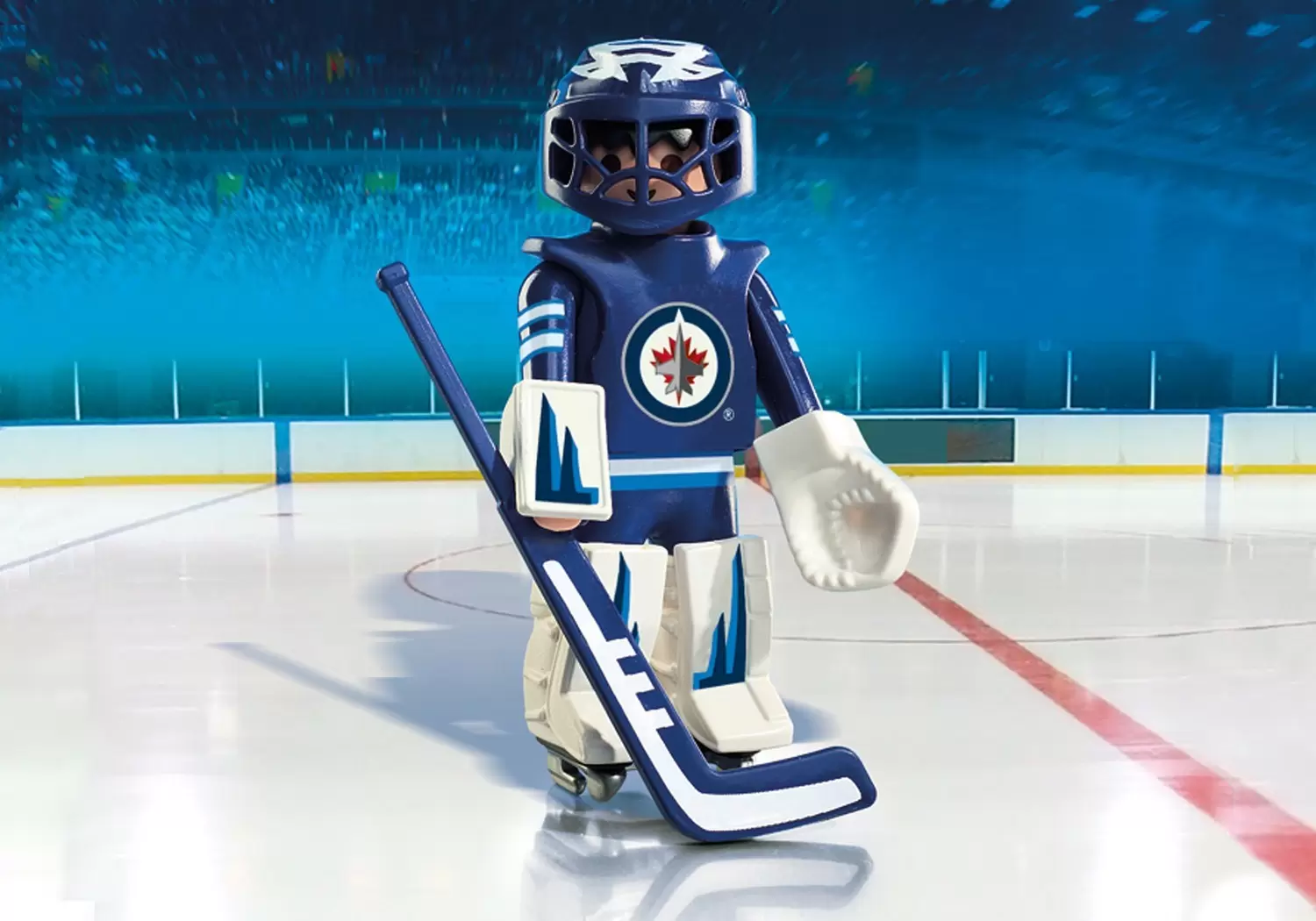 Playmobil Hockey sur Glace - NHL - NHL Winnipeg Jets : Gardien